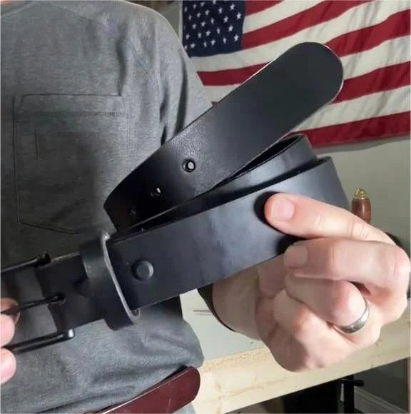 Artisan Full-Grain Leather Belt - Timeless Quality