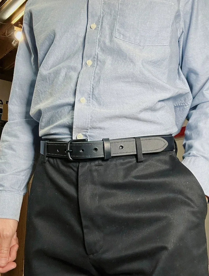 🔥Handcrafted Full-Grain Leather Belt - Heirloom Quality, Built to Last