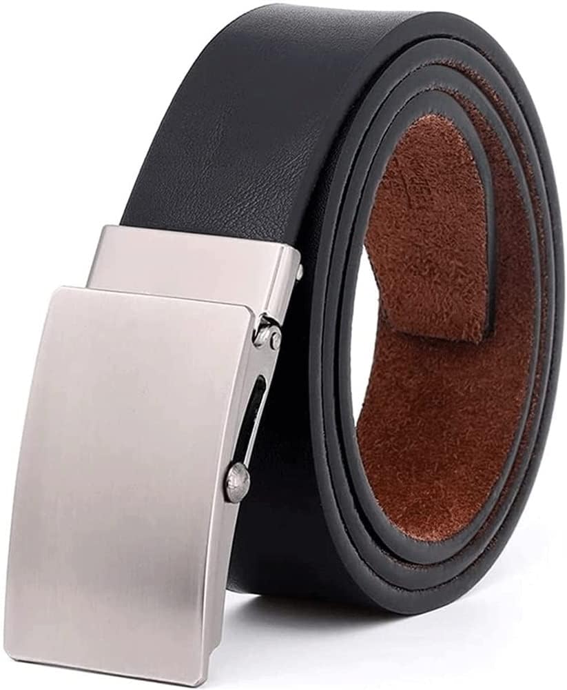 SwiftFit Ratchet Leather Belt for Men