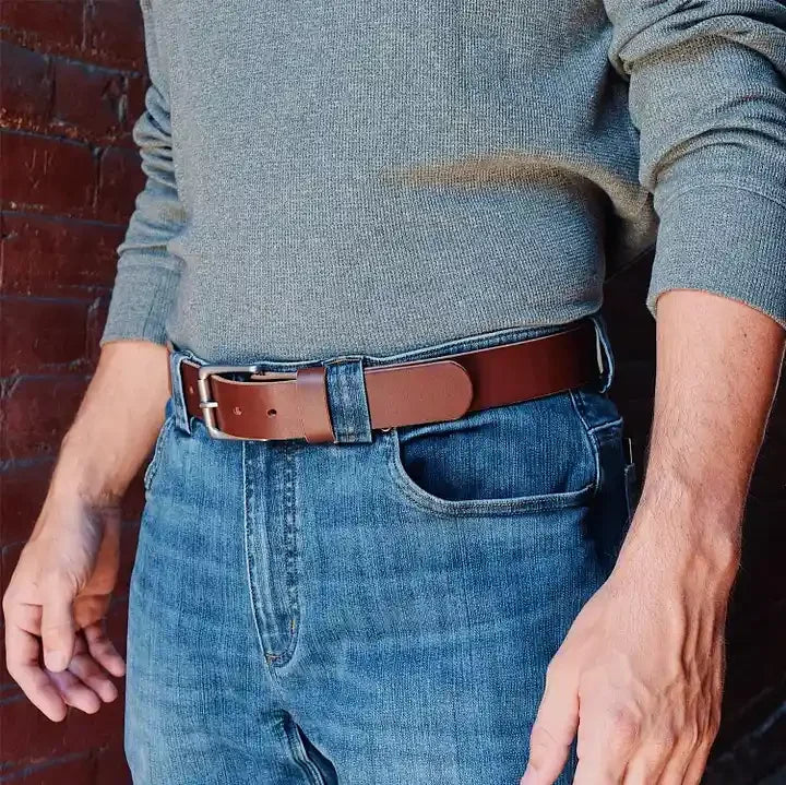 Artisan Full-Grain Leather Belt - Timeless Quality